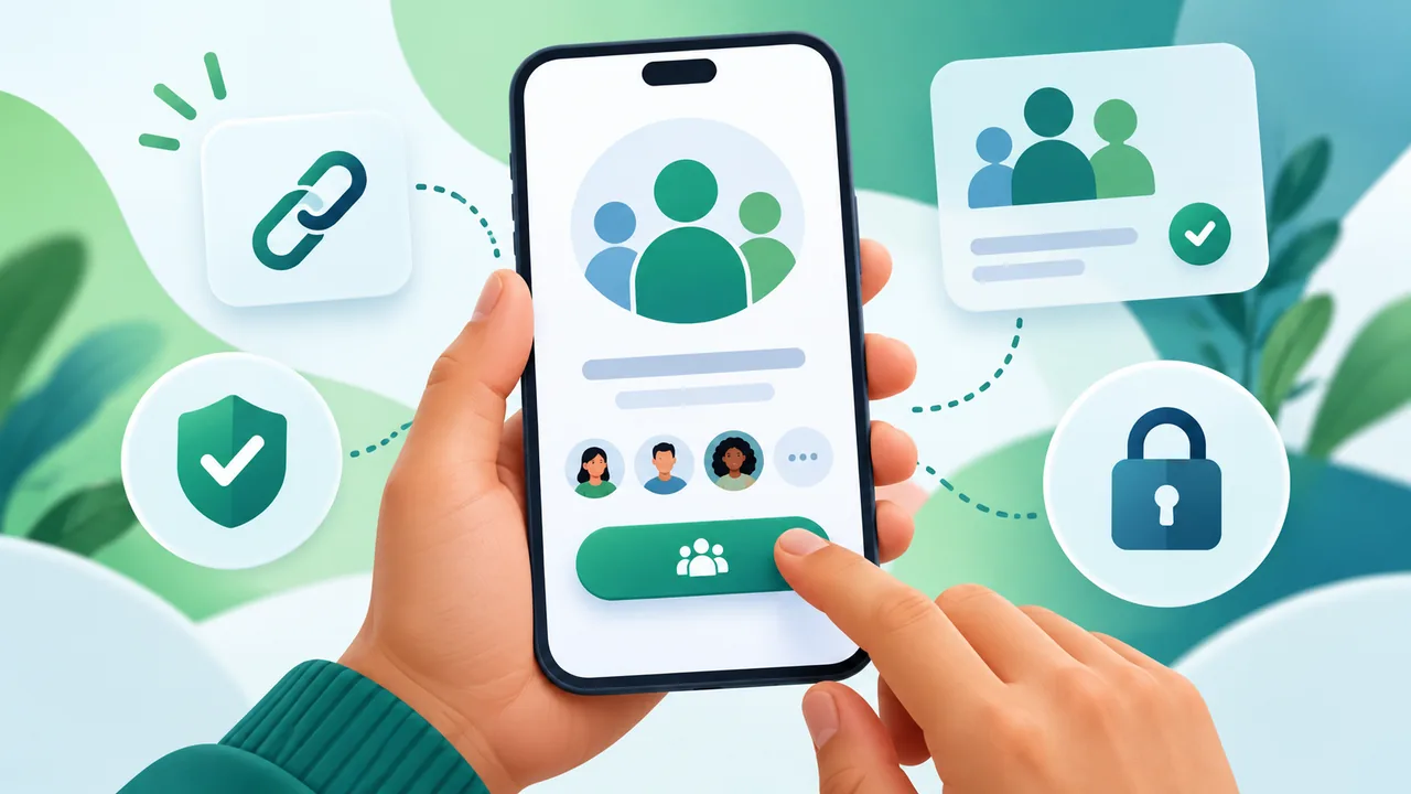 Imagem principal de Como entrar em um grupo do WhatsApp pelo link: guia seguro
