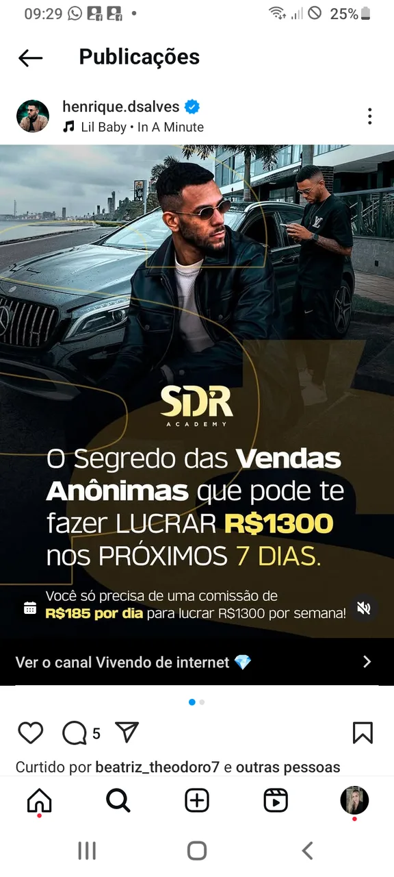 Imagem do grupo O segredo das vendas anônimas