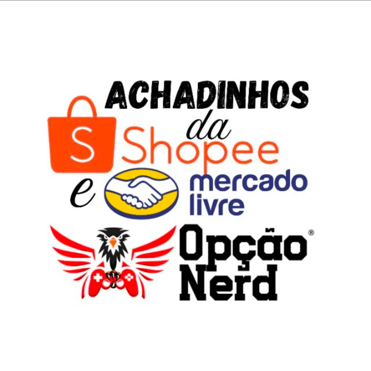 Imagem do grupo Achadinhos da Shopee e Mercado Livre - OPÇÃO NERD
