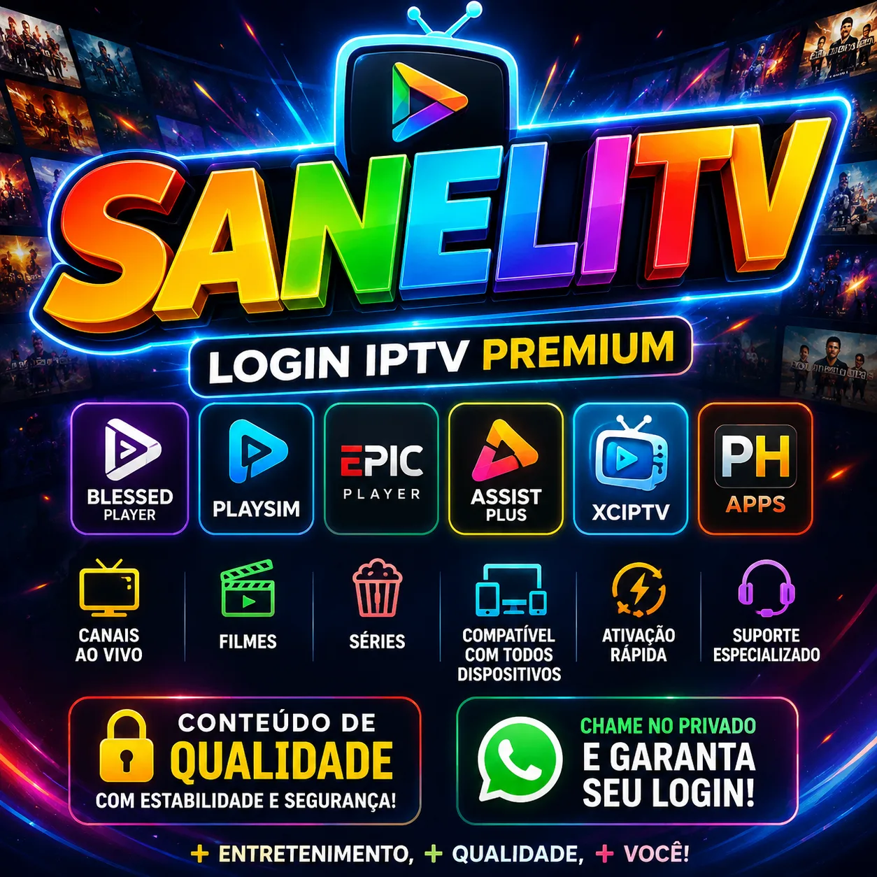 Imagem do grupo Login iptv